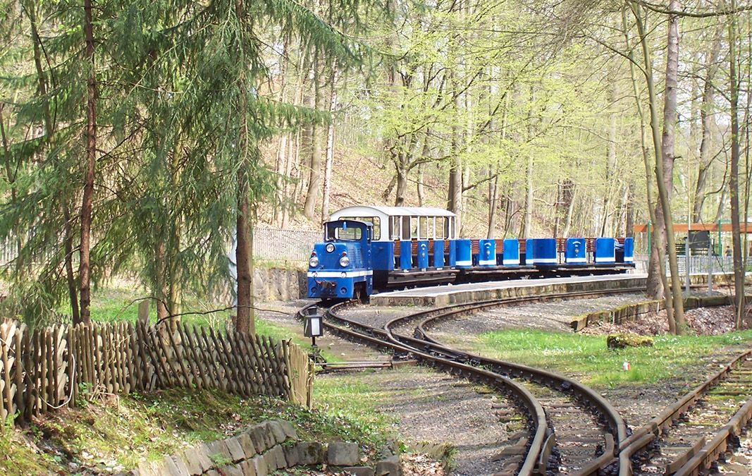 Abb. 4: Parkeisenbahn im Geraer Tierpark (Bildquelle: Stadt Gera)