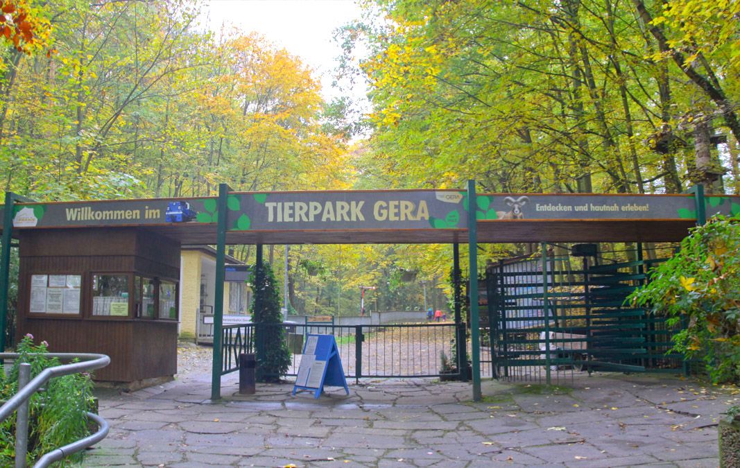 Abb. 5: Eingangsbereich zum Tierpark Gera (Bildquelle: Stadt Gera)